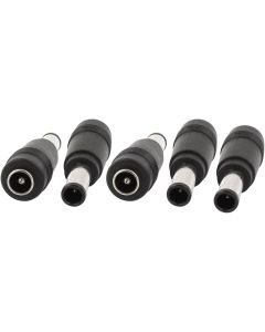 uxcell 5 Pcs 6.0mmx4.0mm Male to 5.5x2.5mm Female DC Power Jack w Pin